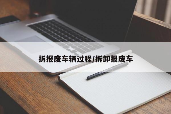 拆报废车辆过程/拆卸报废车