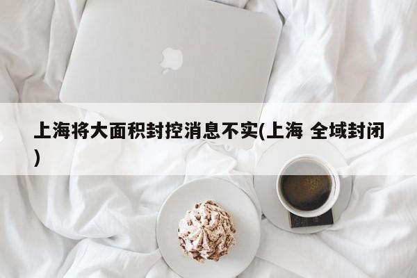 上海将大面积封控消息不实(上海 全域封闭)