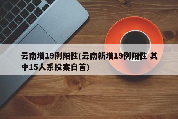 云南增19例阳性(云南新增19例阳性 其中15人系投案自首)